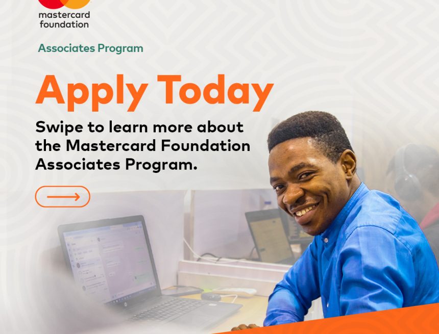 Apply for the Mastercard foundation associates program. 12-month internship