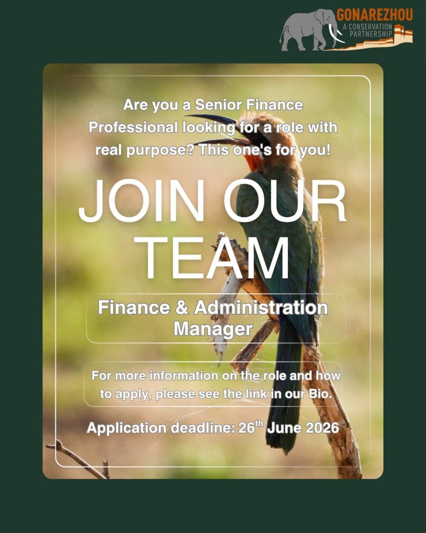 The Gonarezhou Conservation Trust Finance & Administration Manager