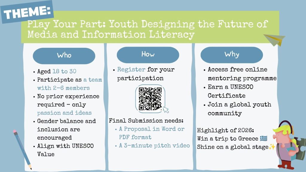 UNESCO Youth Hackathon 2026: Apply for the UNESCO Youth Hackathon and Win a Trip to Greece
