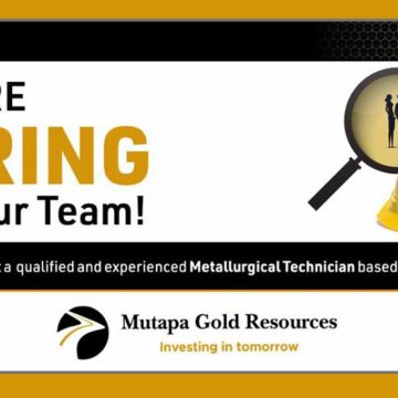 Apply for the Metallurgical Technician vacancy at Mutapa Gold Resources (MGR) in Kwekwe. Apply for the Metallurgical Technician vacancy at Mutapa Gold Resources (MGR) in Kwekwe.