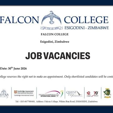 Apply for the latest Falcon College vacancies in Esigodini, Zimbabwe. Apply for the latest Falcon College vacancies in Esigodini, Zimbabwe.