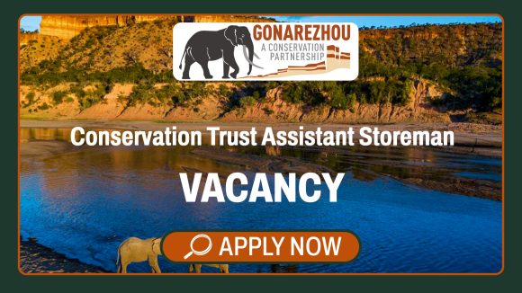 Construction Logistics & Supply Chain Careers: Gonarezhou Conservation Trust Assistant Storeman Vacancy