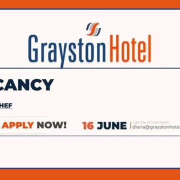 Apply for the Grayston Hotel Junior Chef vacancy in Chivhu. Apply for the Grayston Hotel Junior Chef vacancy in Chivhu.