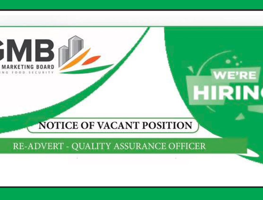 Apply for the GMB Quality Assurance officer vacancy in the Southern Region. Apply for the GMB Quality Assurance officer vacancy in the Southern Region.