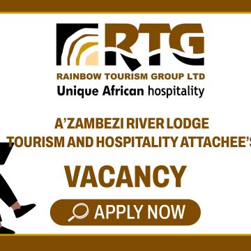 Apply for the Tourism and Hospitality Attachee’s intake at A’Zambezi River Lodge (RTG) in Victoria Falls.