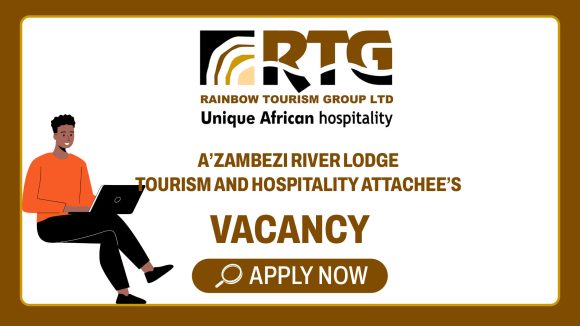 Apply for the Tourism and Hospitality Attachee’s intake at A’Zambezi River Lodge (RTG) in Victoria Falls.