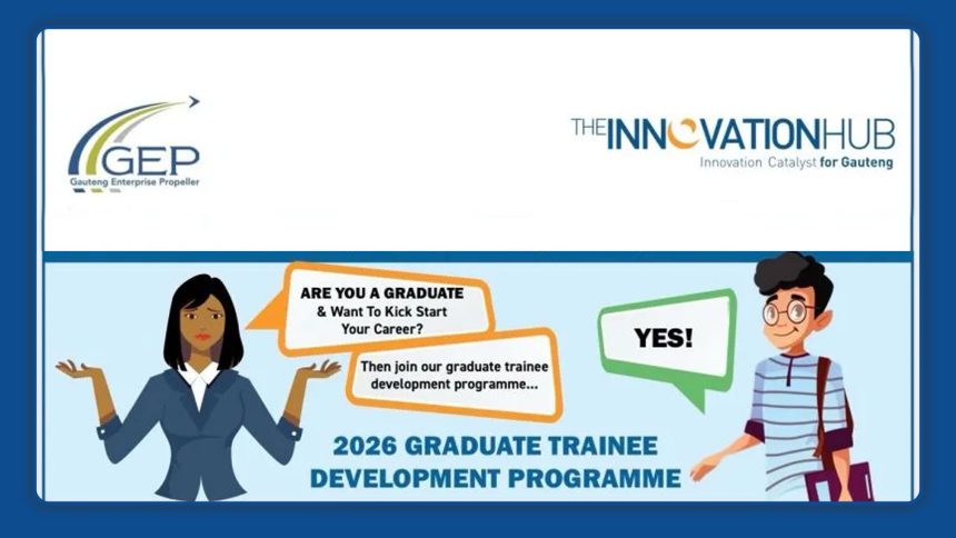 Innovation Hub Graduate Trainee Development Programme 2026 Opens Applications in Gauteng