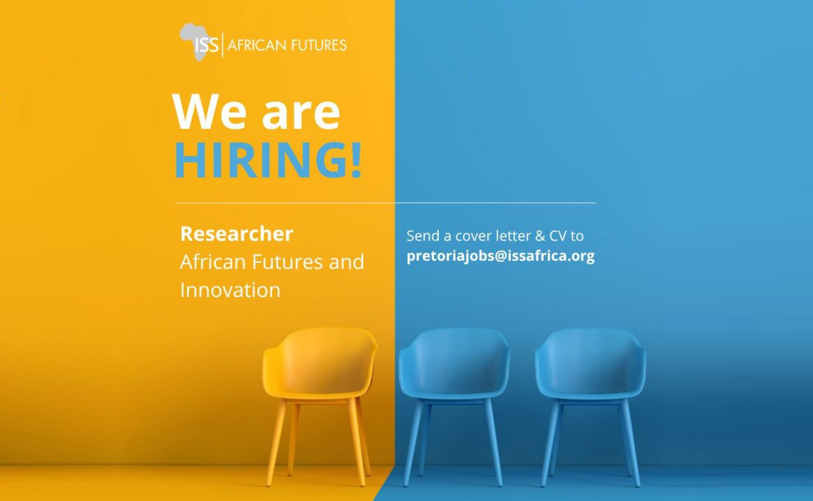 Apply for the ISS Researcher position at the Institute for Security Studies in Pretoria.
