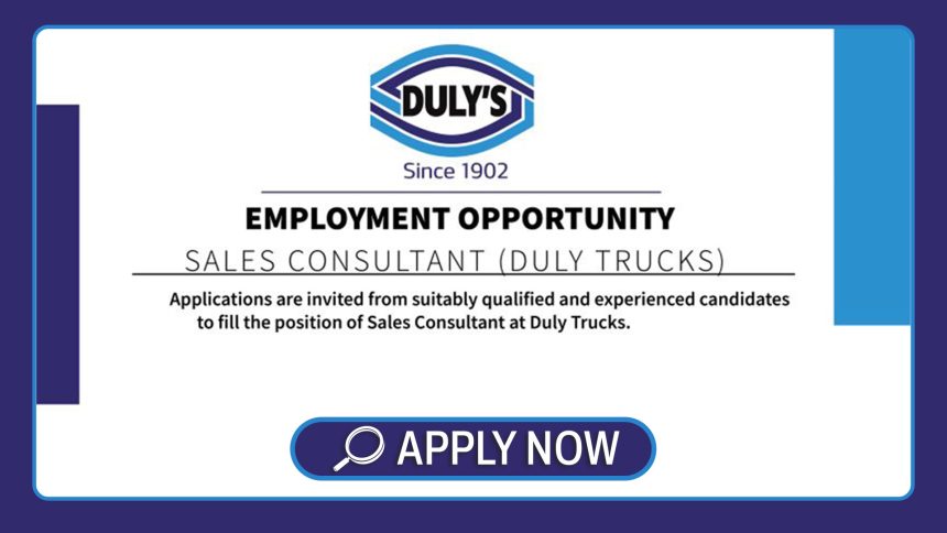 Automotive & Commercial Fleet Careers: Duly Trucks Sales Consultant Vacancy Automotive & Commercial Fleet Careers: Duly Trucks Sales Consultant Vacancy