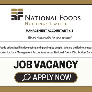 FMCG & Logistics Careers: National Foods Management Accountant Vacancy