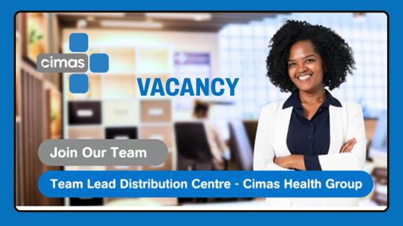 Apply for the Cimas Team Lead Distribution Centre vacancy.