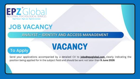 Apply for the EPZ Global Analyst position in Identity and Access Management (IAM) in Harare.