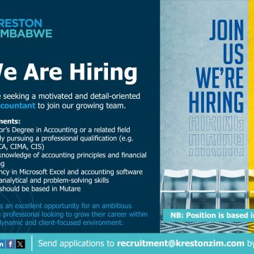 Apply for the Kreston Accountant Vacancy in Mutare Apply for the Kreston Accountant Vacancy in Mutare