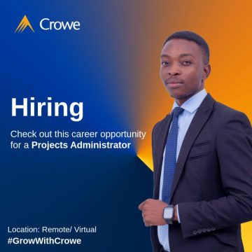 Projects Administrator vacancy offering a remote opportunity to support project coordination