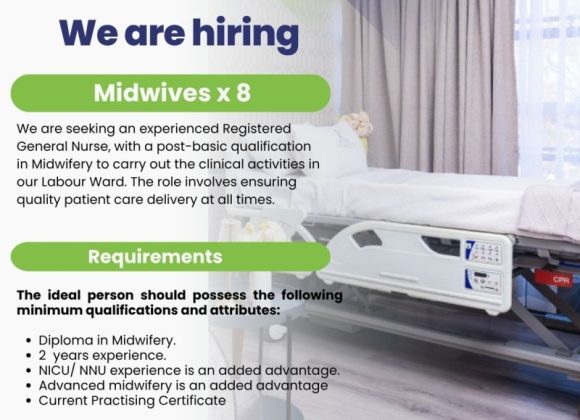 Apply for Midwives x 8 vacancies at The Avenues Clinic Medical Investments Limited in Harare
