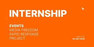 Apply for the ECPMF Internship 2026 - Media Freedom Rapid Response internship offers up to €590 per month remote work