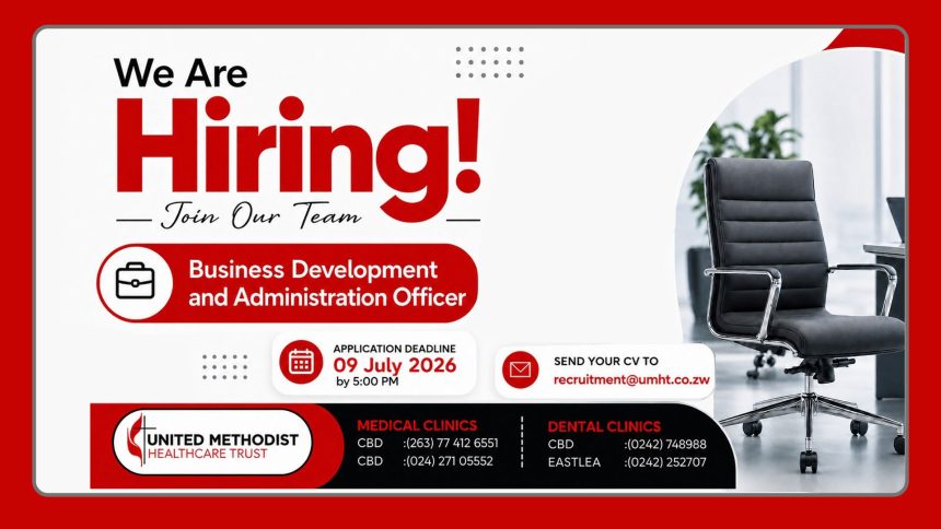 Apply for the Business Development and Admin Officer vacancy at United Methodist Healthcare Trust Apply for the Business Development and Admin Officer vacancy at United Methodist Healthcare Trust