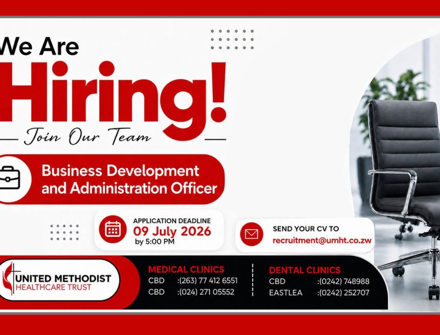 Apply for the Business Development and Admin Officer vacancy at United Methodist Healthcare Trust Apply for the Business Development and Admin Officer vacancy at United Methodist Healthcare Trust