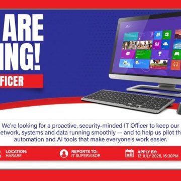 Apply for the Aviation Ground Services IT Officer vacancy in Harare