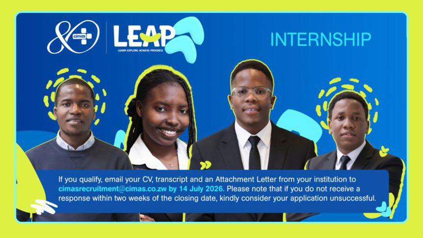 Cimas Health Group Internship offers 3rd year students in Zimbabwe hands-on experience Cimas Health Group Internship offers 3rd year students in Zimbabwe hands-on experience
