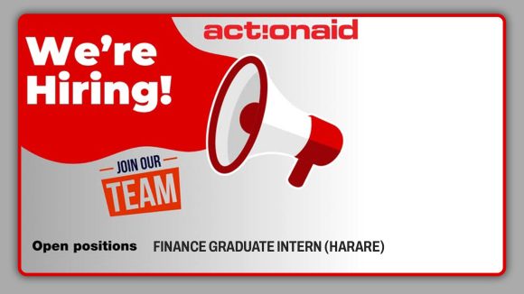 Apply for the ActionAid Finance Internship Graduate vacancy in Harare.