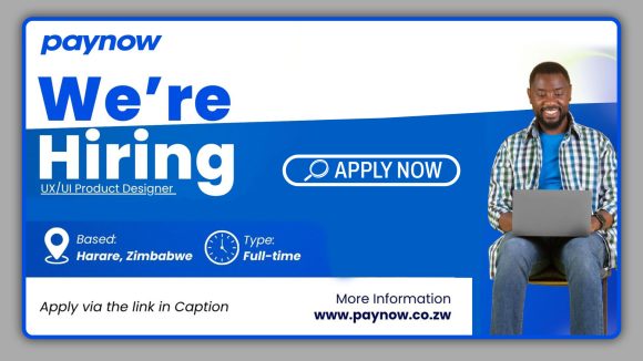 Apply for the Paynow UX/UI Product Designer vacancy in Harare.