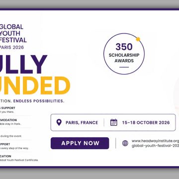 Global Youth Festival Paris 2026 Applications Open for Young Leaders Worldwide
