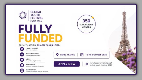 Global Youth Festival Paris 2026 Applications Open for Young Leaders Worldwide