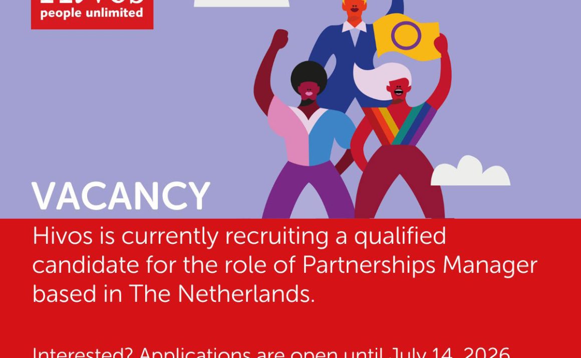 Apply for the Hivos Partnerships Manager vacancy in The Hague, Netherlands