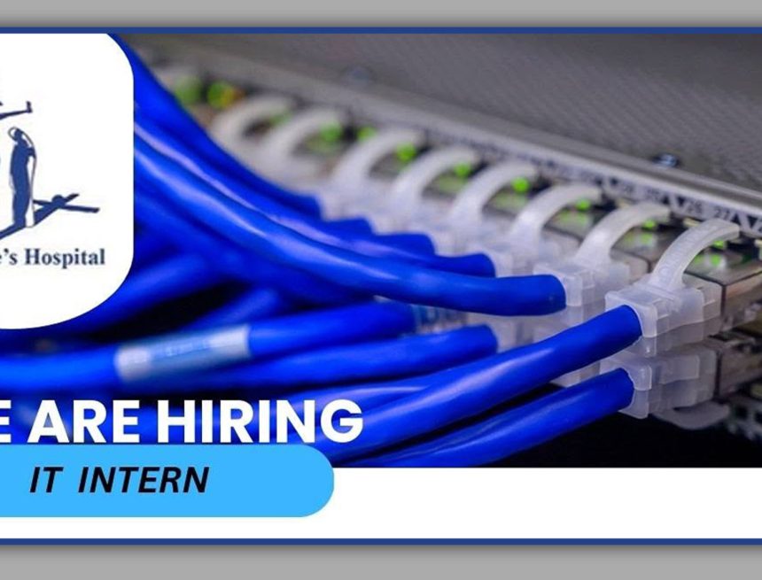 Apply for the St. Anne's Hospital IT Intern vacancy. Apply for the St. Anne's Hospital IT Intern vacancy.