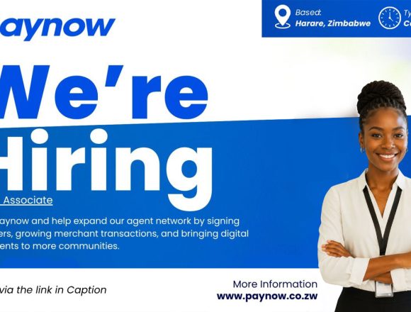 Apply for the Paynow Sales Associate vacancy in Harare. Apply for the Paynow Sales Associate vacancy in Harare.