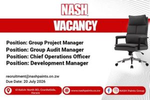 Nash Paints Vacancies – Multiple Opportunities Available in Harare