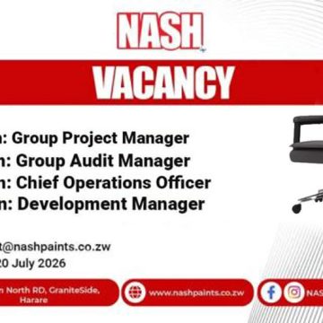 Nash Paints Vacancies – Multiple Opportunities Available in Harare