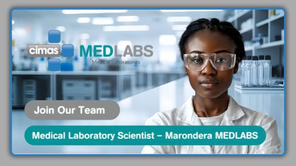 Apply for the Medical Laboratory Scientist vacancy at Cimas MEDLABS in Marondera.