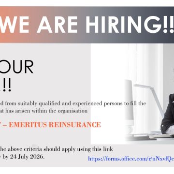 Apply for the ICT Assistant vacancy at Emeritus Reinsurance in Harare.