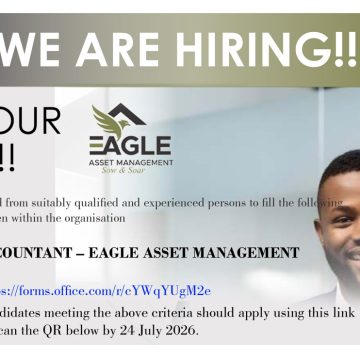 Apply for the Financial Accountant vacancy at Eagle Asset Management in Harare.