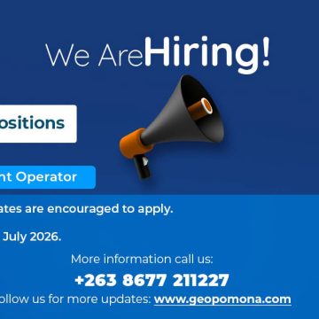 Sorting Plant Operator Vacancy 2026: Pomona Geo Waste Management Hiring in Zimbabwe