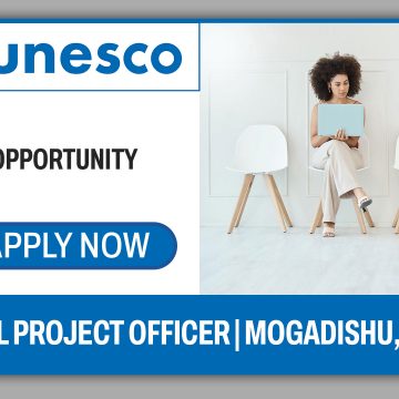 National Project Officer – UNESCO Somalia Job Vacancy (6-Month Contract) National Project Officer – UNESCO Somalia Job Vacancy (6-Month Contract)