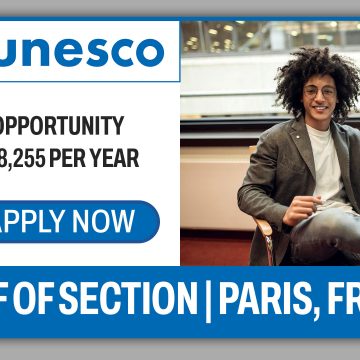 Chief of Section (Tsunami Resilience) Job opportunity at UNESCO Paris Chief of Section (Tsunami Resilience) Job opportunity at UNESCO Paris